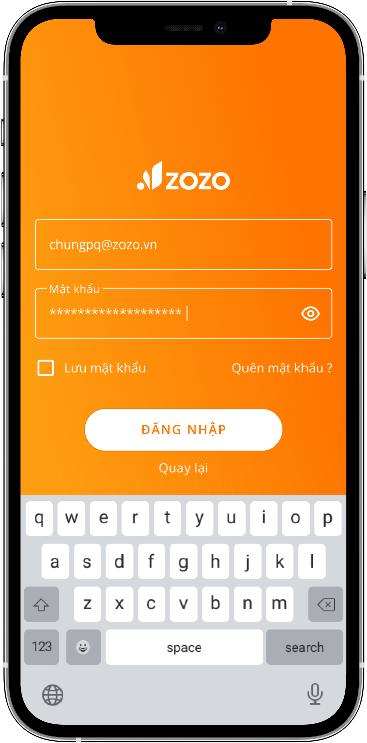 Nhập mật khẩu